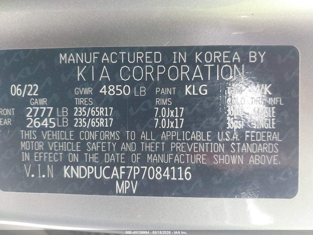 KNDPUCAF7P7084116 2023 KIA SPORTAGE photo no. 9