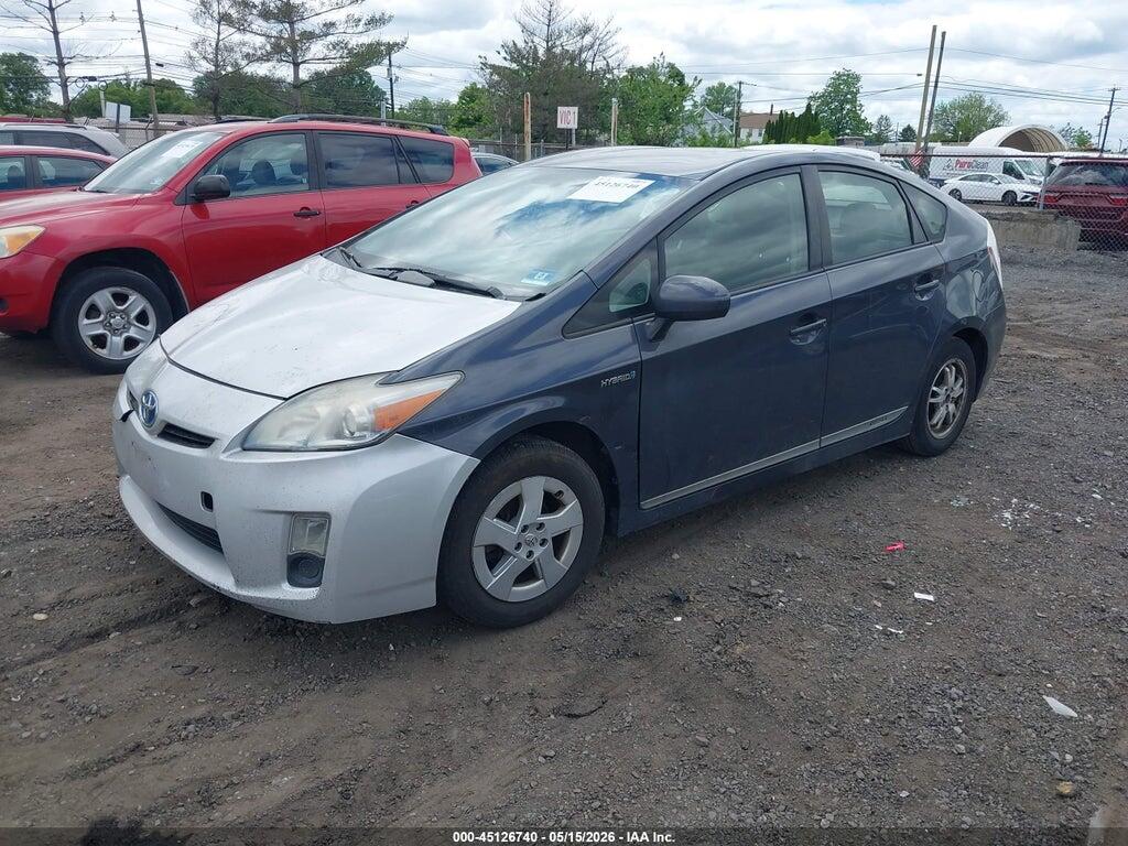 JTDKN3DU9A5174047 2010 TOYOTA PRIUS photo no. 2