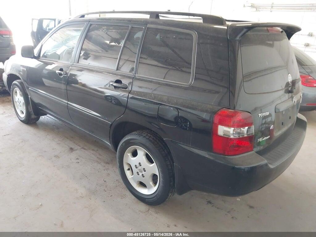 JTEEP21A350120656 2005 TOYOTA HIGHLANDER photo no. 3