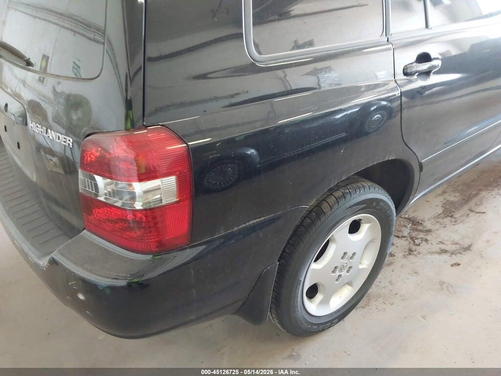 JTEEP21A350120656 2005 TOYOTA HIGHLANDER photo no. 6