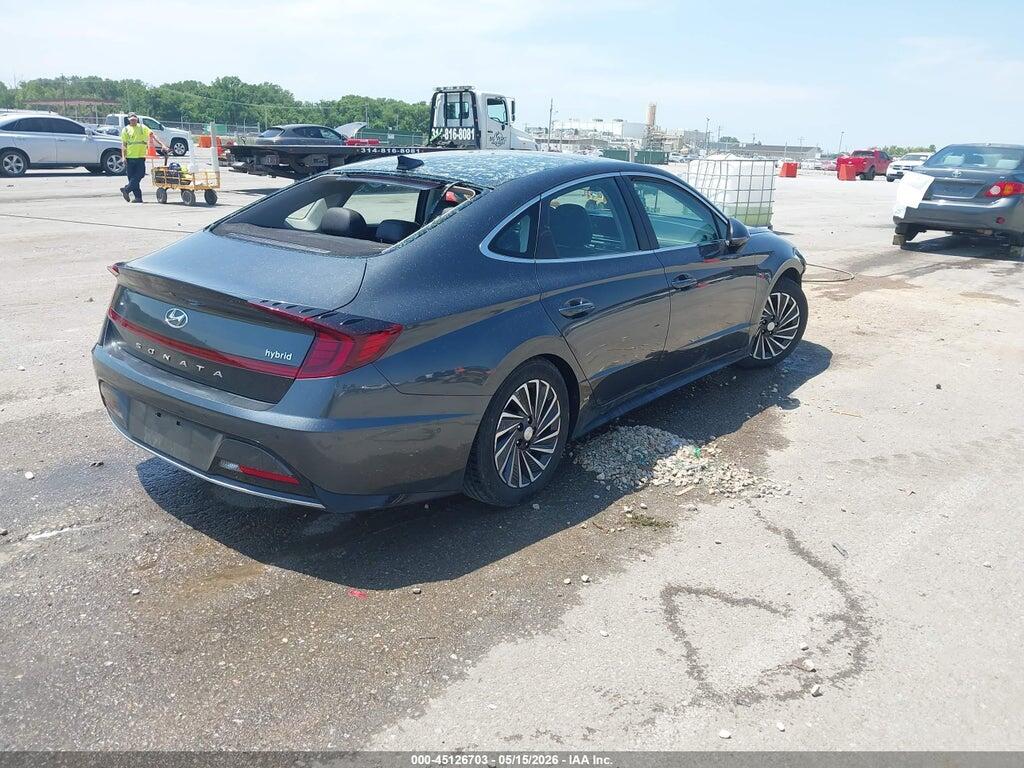 KMHL54JJ3NA045525 2022 HYUNDAI SONATA HYBRID photo no. 4