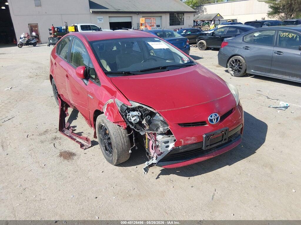 JTDKN3DUXD1731544 2013 TOYOTA PRIUS photo no. 1
