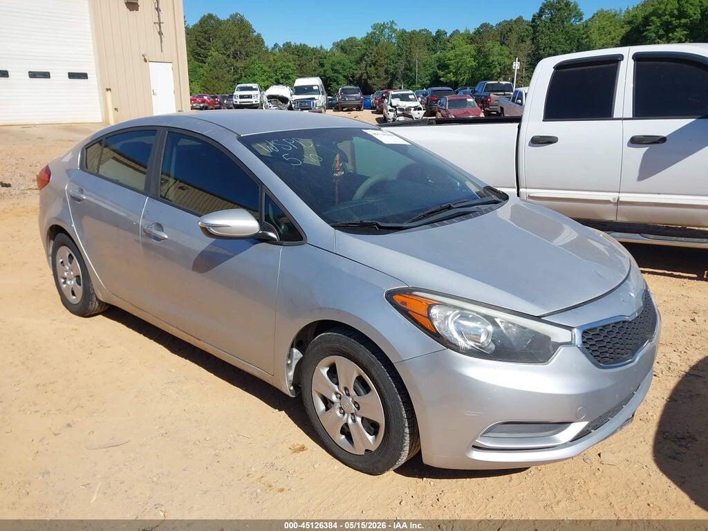 KNAFX4A66G5534081 2016 KIA FORTE photo no. 1