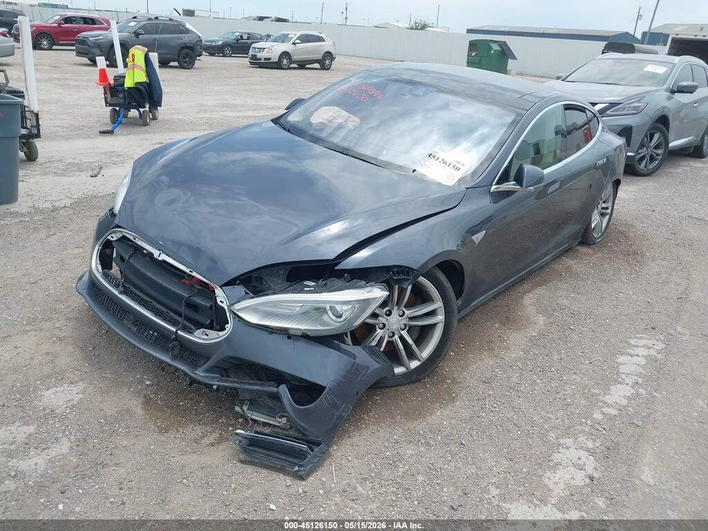 5YJSA1H12EFP57354 2014 TESLA MODEL S photo no. 2