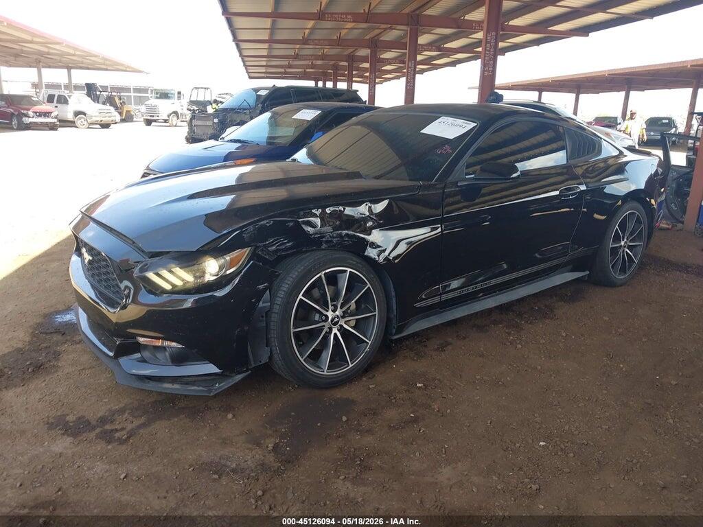 1FA6P8TH2G5237596 2016 FORD MUSTANG photo no. 2