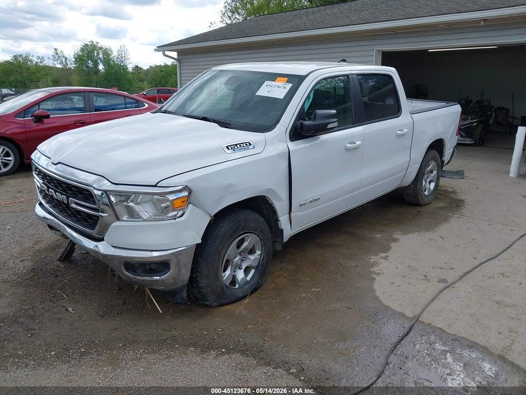 1C6RRFFG3NN297643 2022 RAM 1500 photo no. 2