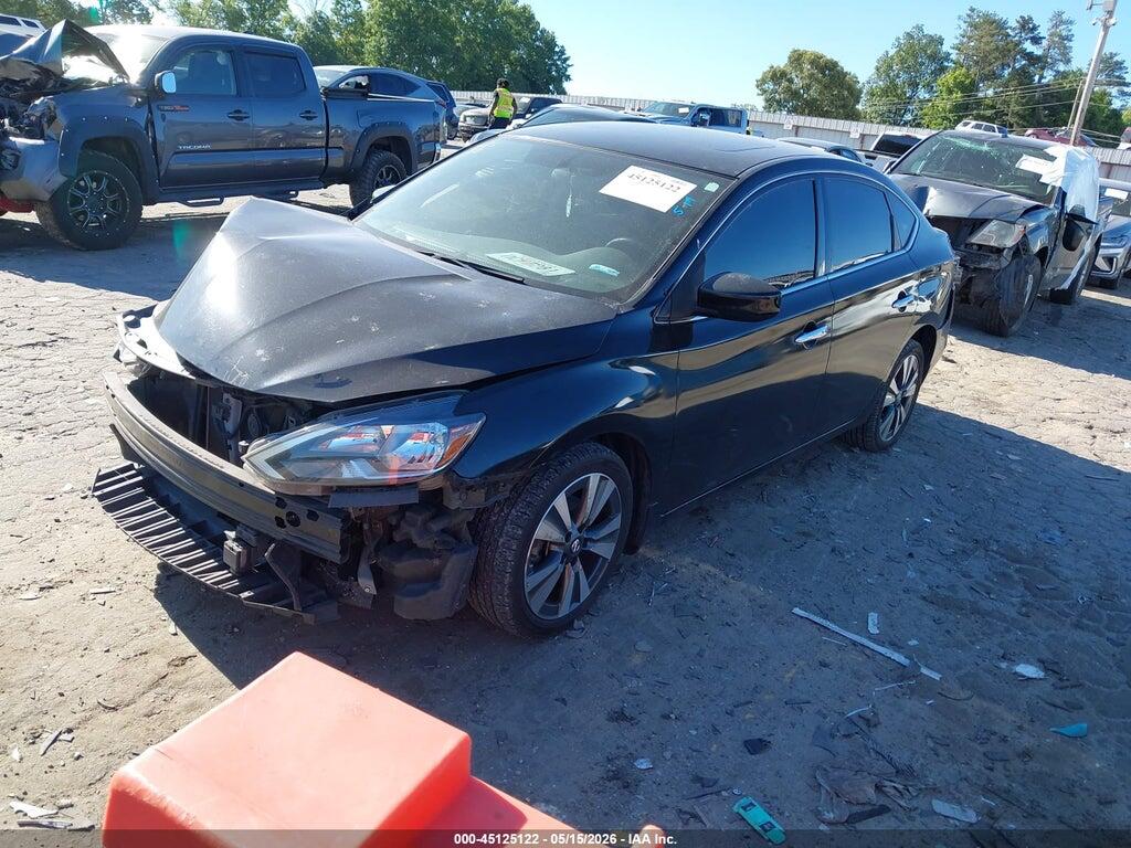 3N1AB7AP8KY303655 2019 NISSAN SENTRA photo no. 2
