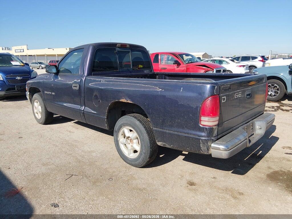 1B7FL26X7WS611867 1998 DODGE DAKOTA photo no. 3