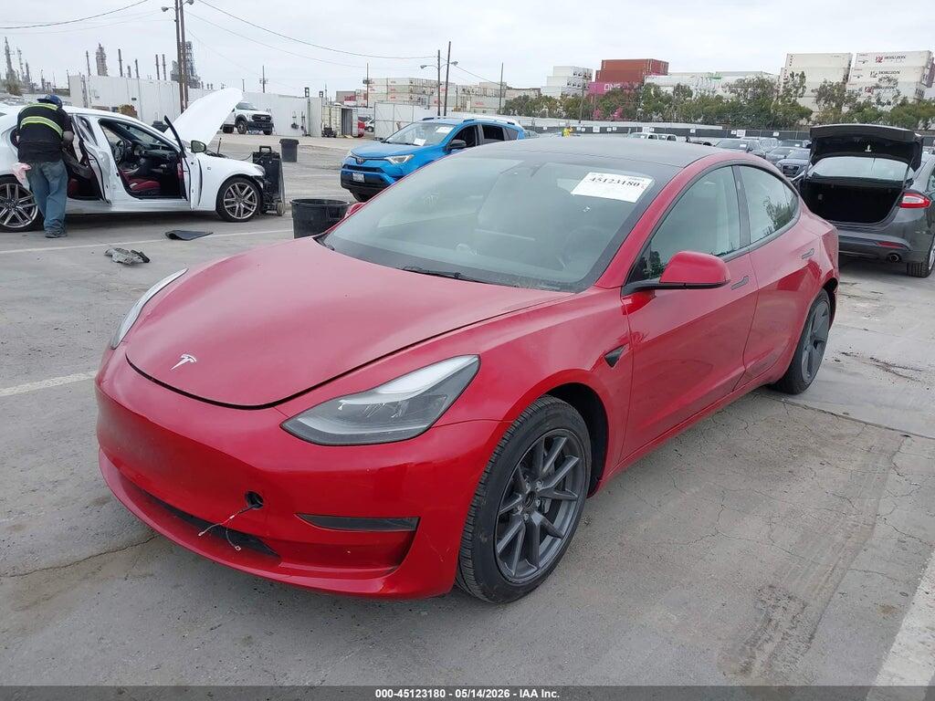 5YJ3E1EA0PF476220 2023 TESLA MODEL 3 photo no. 2