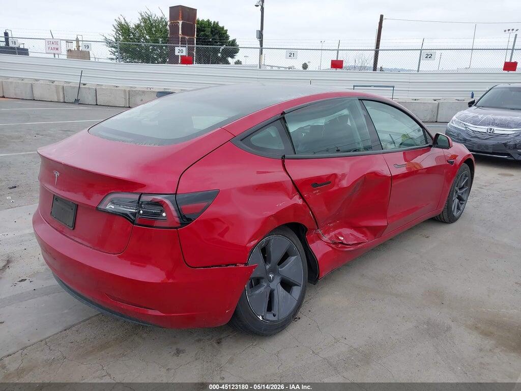 5YJ3E1EA0PF476220 2023 TESLA MODEL 3 photo no. 4