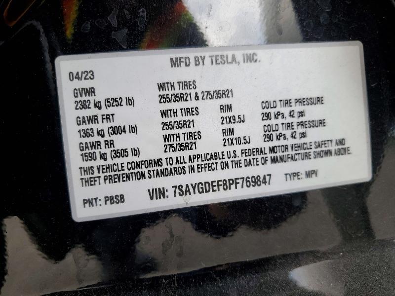 2023 TESLA MODEL Y — Фото 13 из 13