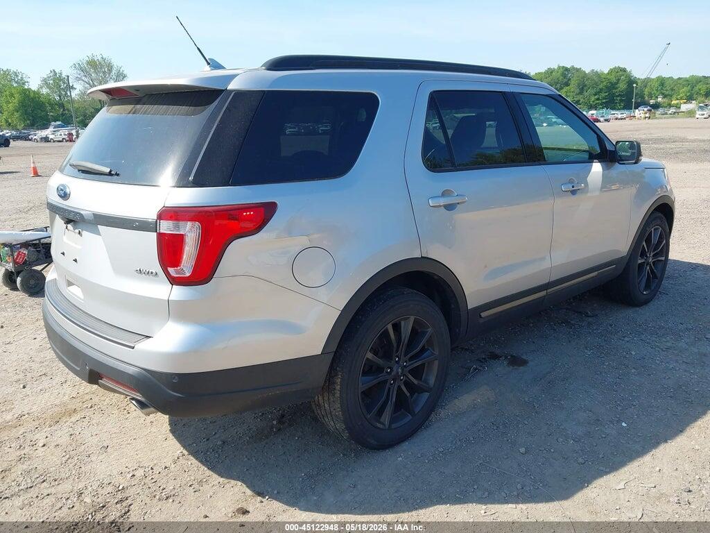 1FM5K8D86JGC38213 2018 FORD EXPLORER photo no. 4