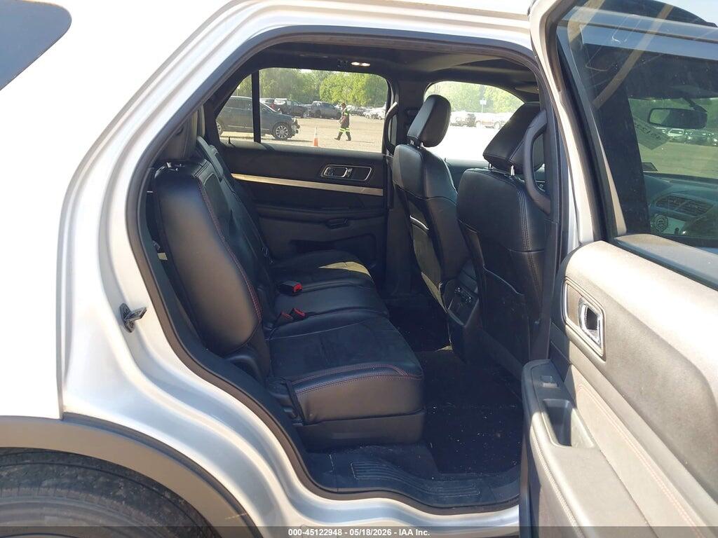 1FM5K8D86JGC38213 2018 FORD EXPLORER photo no. 8