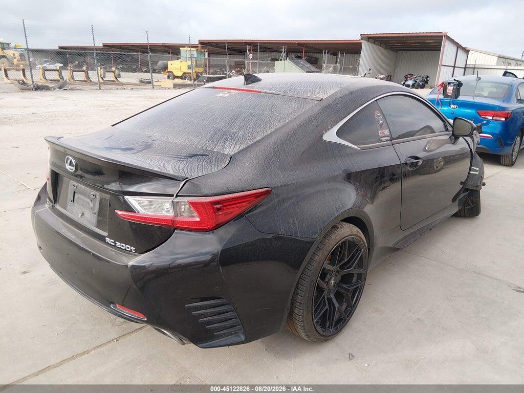 JTHHA5BC2H5006495 2017 LEXUS RC 200T photo no. 4