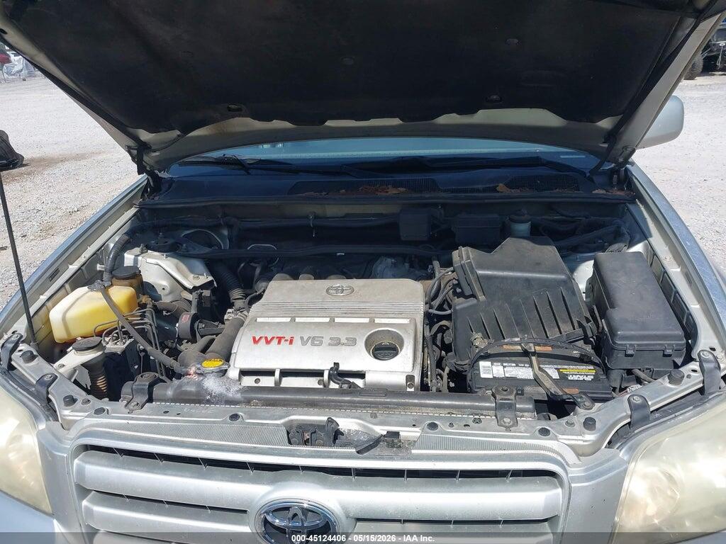 JTEDP21A850076536 2005 TOYOTA HIGHLANDER photo no. 10