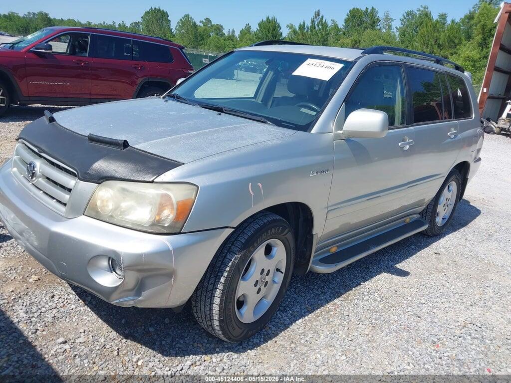 JTEDP21A850076536 2005 TOYOTA HIGHLANDER photo no. 2
