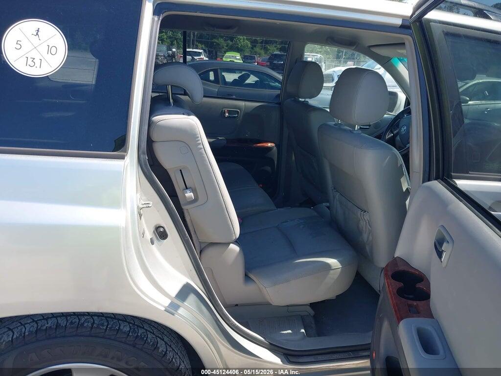 JTEDP21A850076536 2005 TOYOTA HIGHLANDER photo no. 8