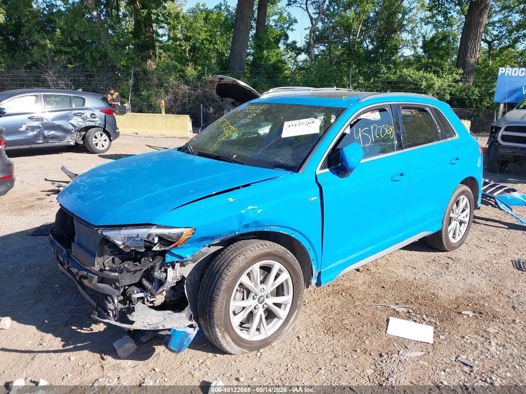 WA1DECF3XN1135858 2022 AUDI Q3 photo no. 2