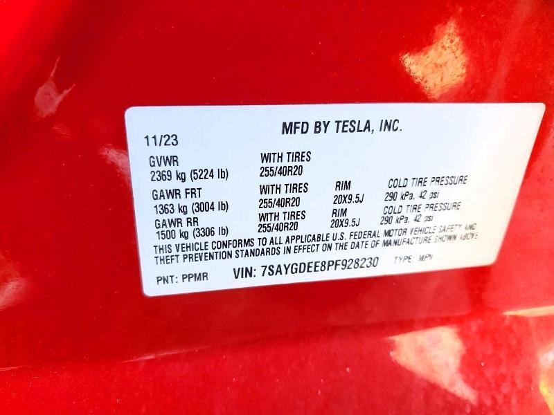 2023 TESLA MODEL Y — Фото 13 из 13
