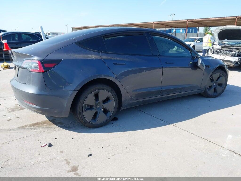 5YJ3E1EA1PF582398 2023 TESLA MODEL 3 photo no. 4