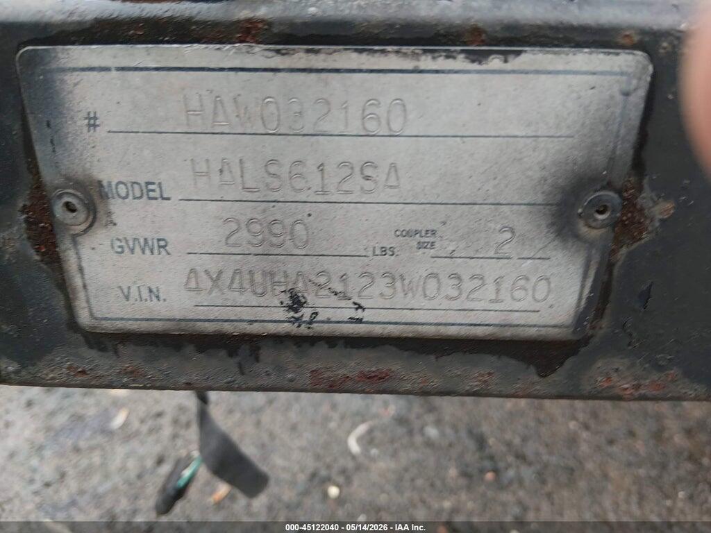 4X4UHA2123W032160 2003 FORRE US CARGO photo no. 9