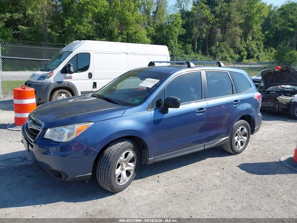 JF2SJAAC7EH441686 2014 SUBARU FORESTER photo no. 2