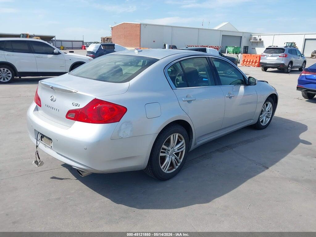 JN1CV6ARXCM976351 2012 INFINITI G37X photo no. 4