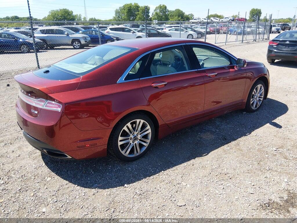 3LN6L2J90ER812833 2014 LINCOLN MKZ photo no. 4