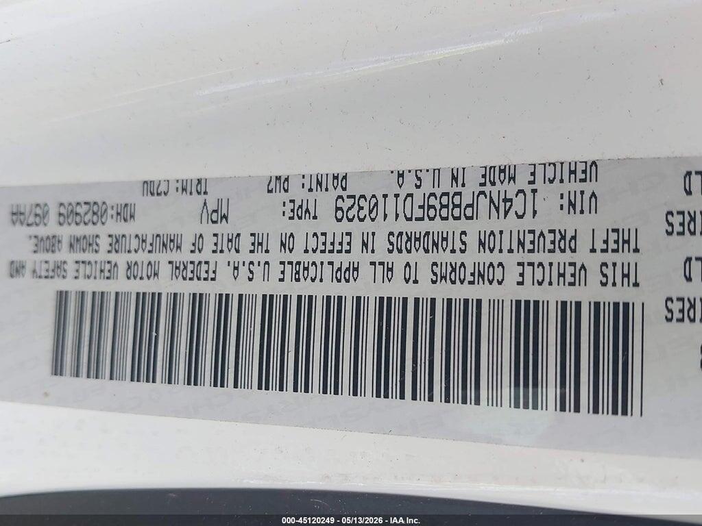1C4NJPBB9FD110329 2015 JEEP PATRIOT photo no. 9