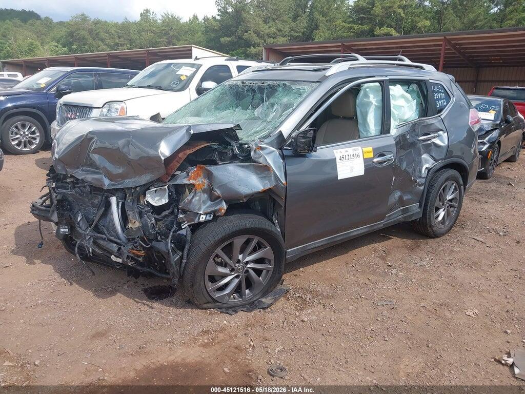 5N1AT2MT9GC733972 2016 NISSAN ROGUE photo no. 2