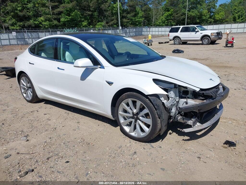 5YJ3E1EB0JF135707 2018 TESLA MODEL 3 photo no. 1