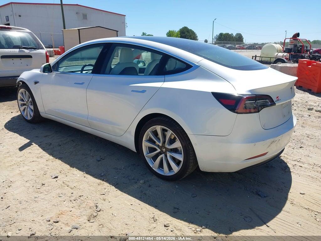 5YJ3E1EB0JF135707 2018 TESLA MODEL 3 photo no. 3