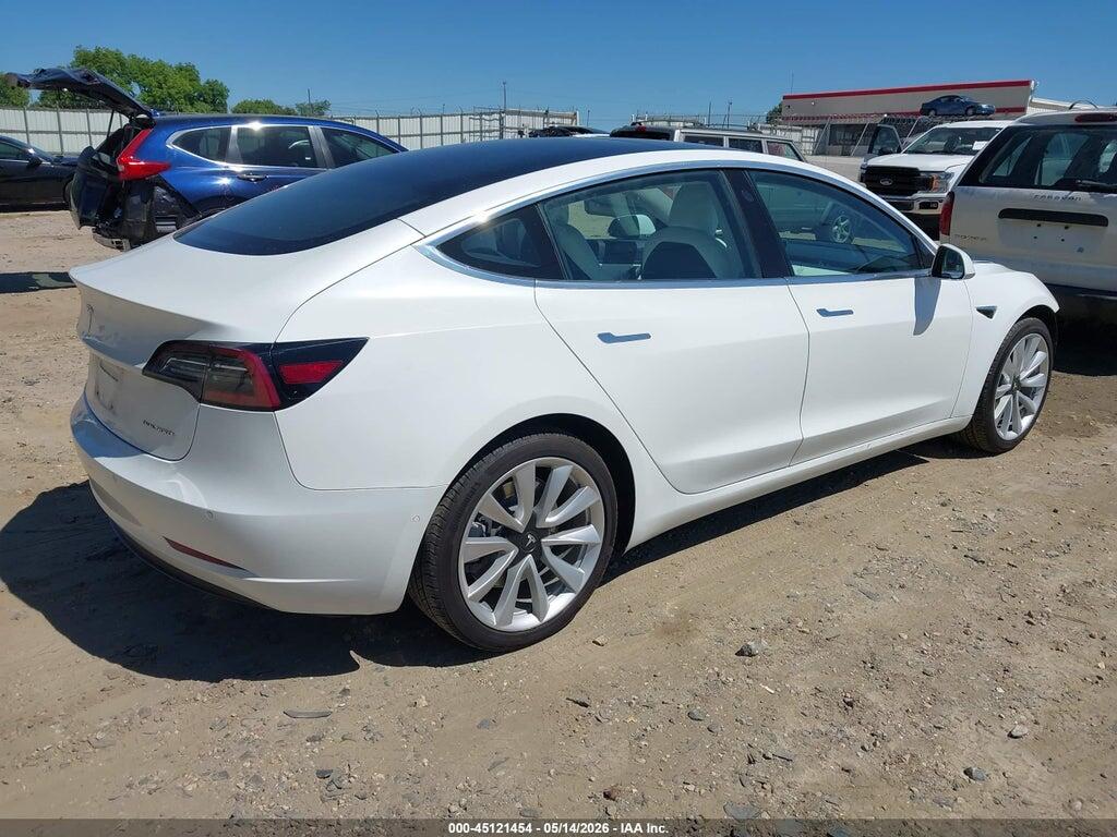 5YJ3E1EB0JF135707 2018 TESLA MODEL 3 photo no. 4