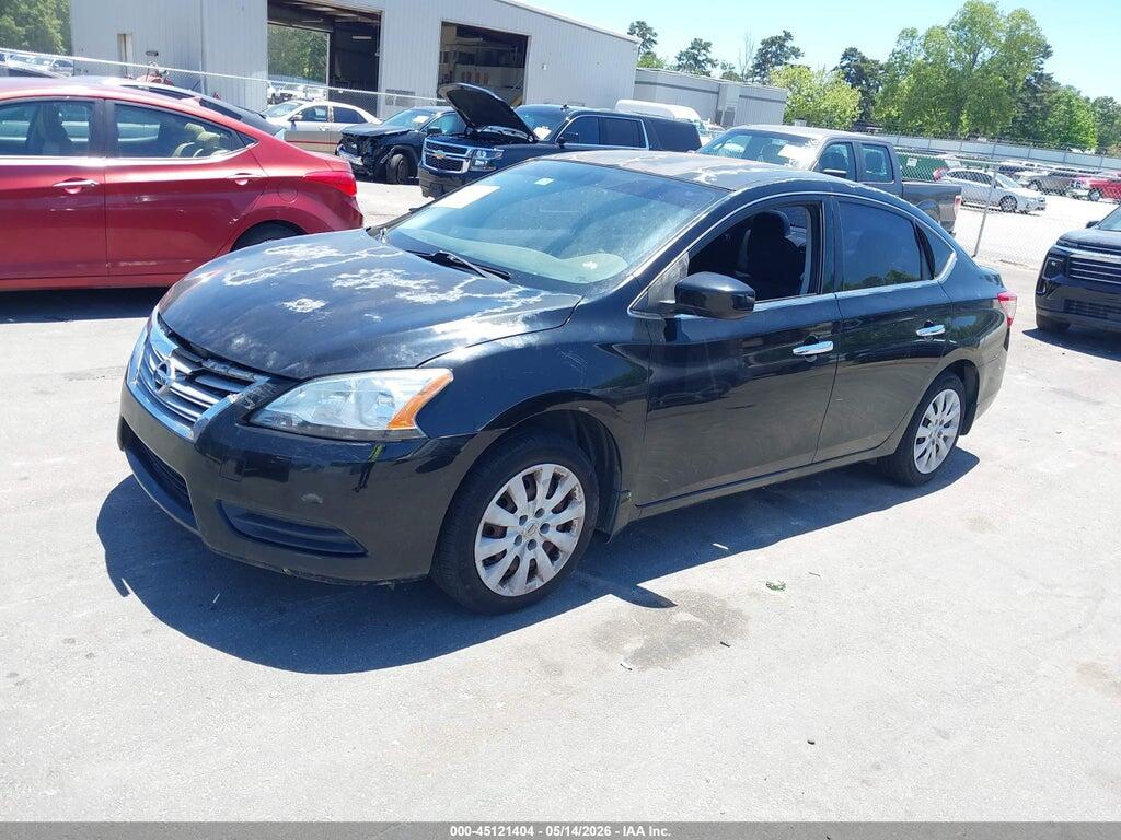 3N1AB7AP3FY347908 2015 NISSAN SENTRA photo no. 2