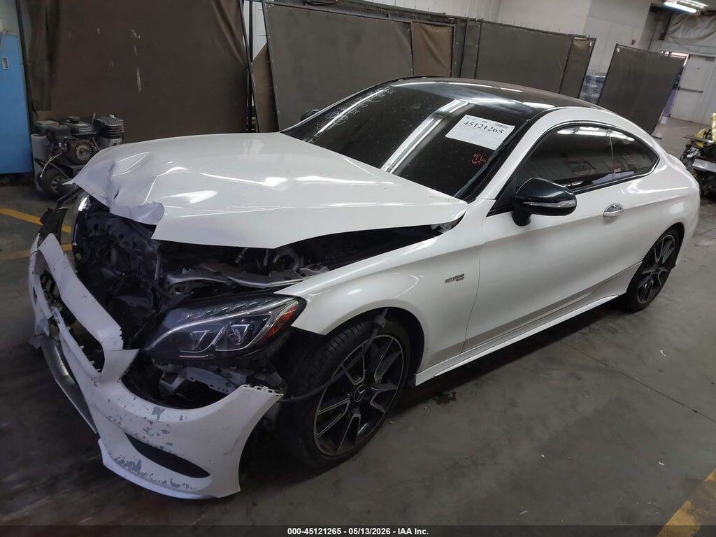WDDWJ6EB0JF663335 2018 MERCEDES-BENZ AMG C 43 photo no. 2