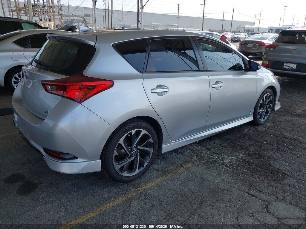 JTNKARJE4JJ571793 2018 TOYOTA COROLLA IM photo no. 4