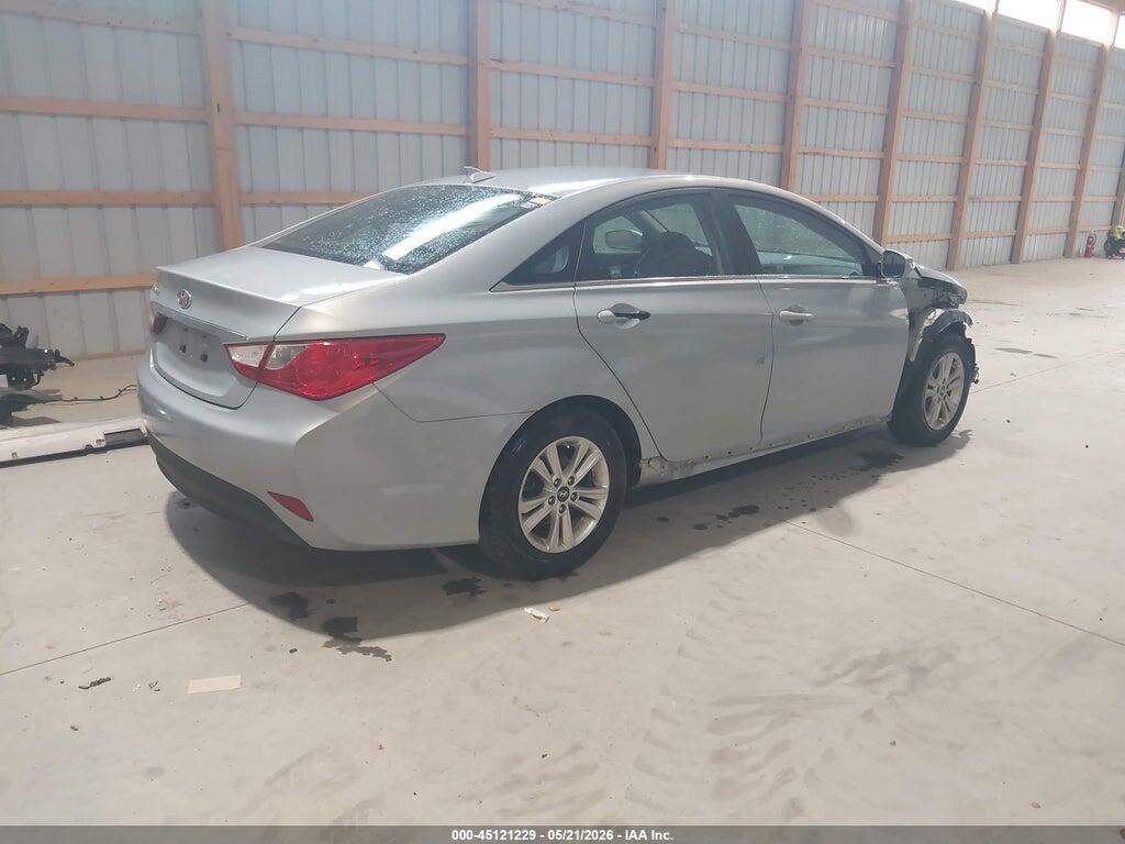 5NPEB4AC4EH869078 2014 HYUNDAI SONATA photo no. 4