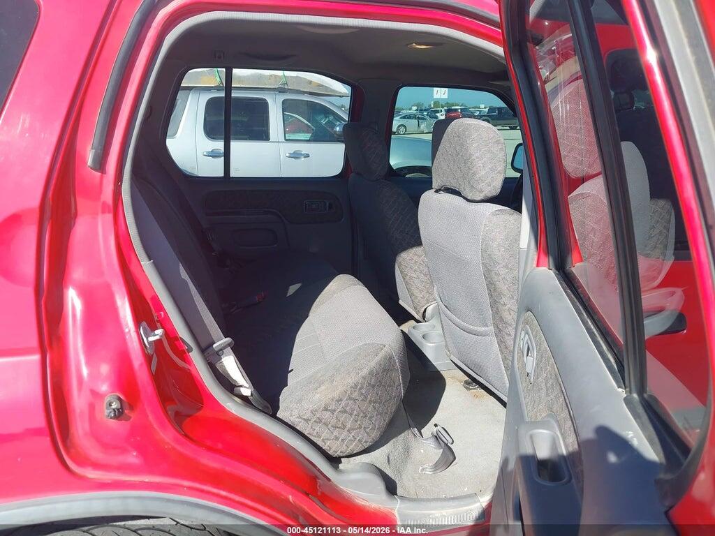 5N1ED28T11C537668 2001 NISSAN XTERRA photo no. 8