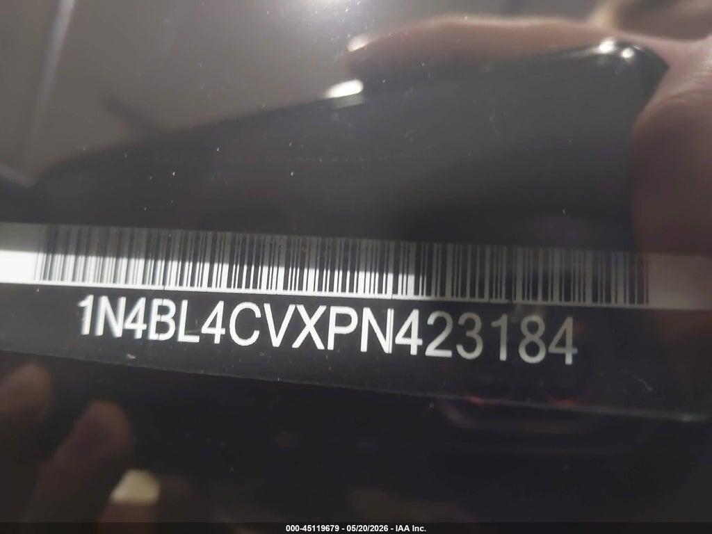 1N4BL4CVXPN423184 2023 NISSAN ALTIMA photo no. 9