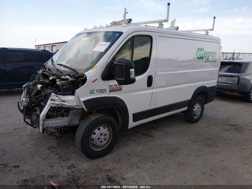 3C6TRVNG4KE503165 2019 RAM PROMASTER 1500 photo no. 2