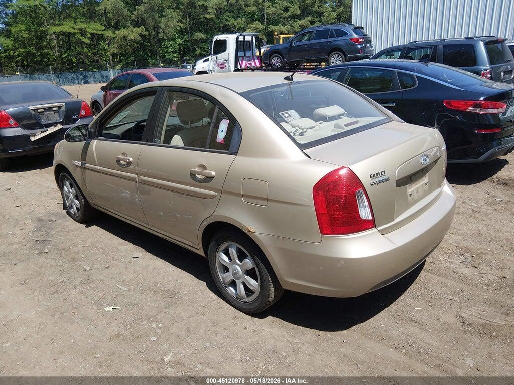 KMHCN46C87U104533 2007 HYUNDAI ACCENT photo no. 3