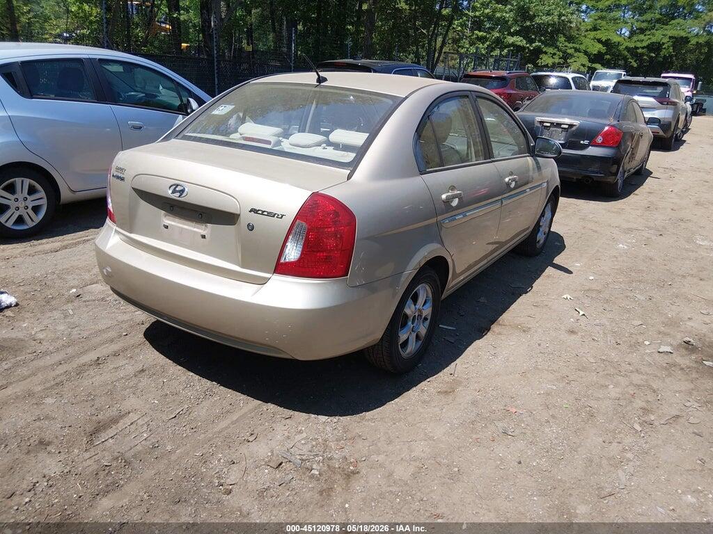 KMHCN46C87U104533 2007 HYUNDAI ACCENT photo no. 4