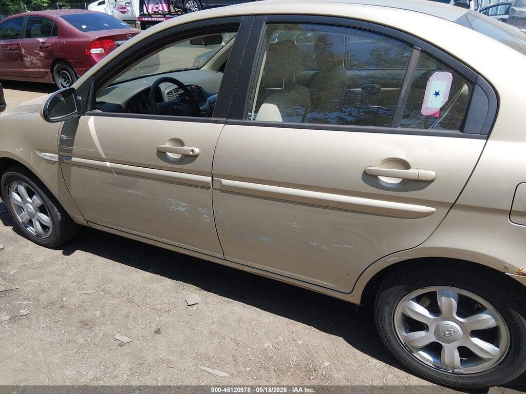 KMHCN46C87U104533 2007 HYUNDAI ACCENT photo no. 6