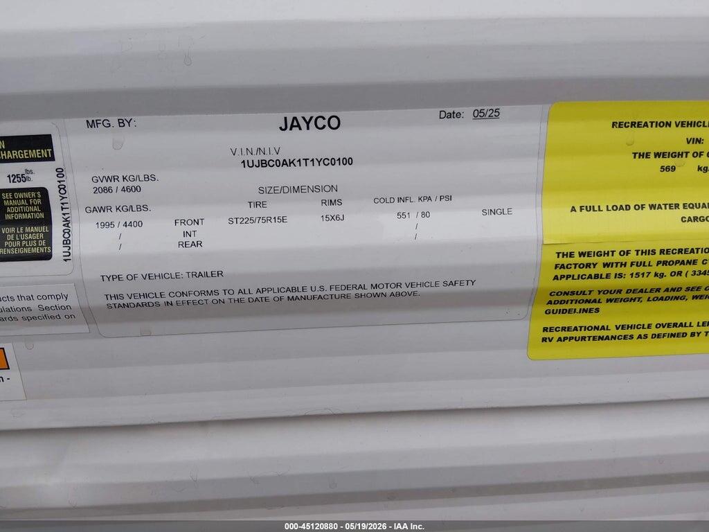 1UJBC0AK1T1YC0100 2026 JAYCO JAYFLIGHT 175BH photo no. 9