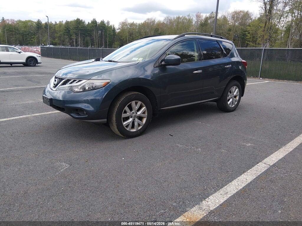 JN8AZ1MW3DW319897 2013 NISSAN MURANO photo no. 2