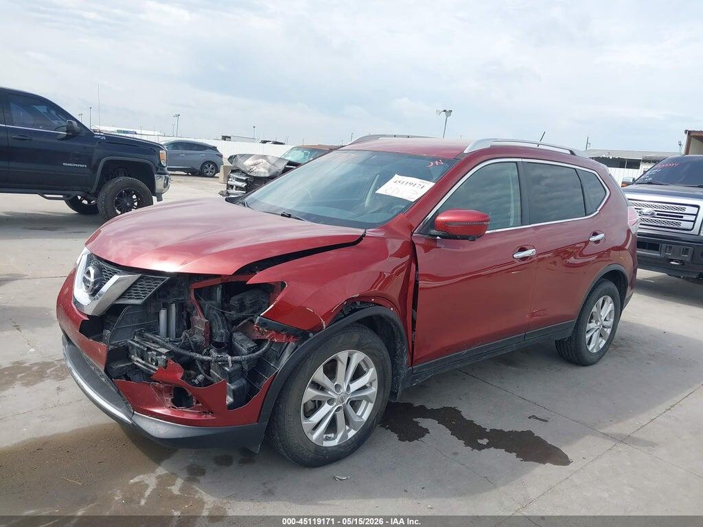 JN8AT2MT8GW016583 2016 NISSAN ROGUE photo no. 2