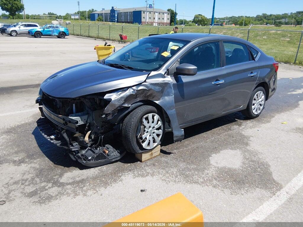 3N1AB7AP7KY352104 2019 NISSAN SENTRA photo no. 2