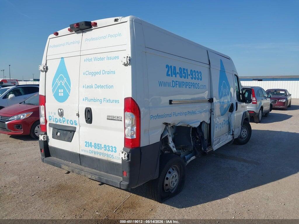 3C6LRVDG7PE603771 2023 RAM PROMASTER 2500 photo no. 4