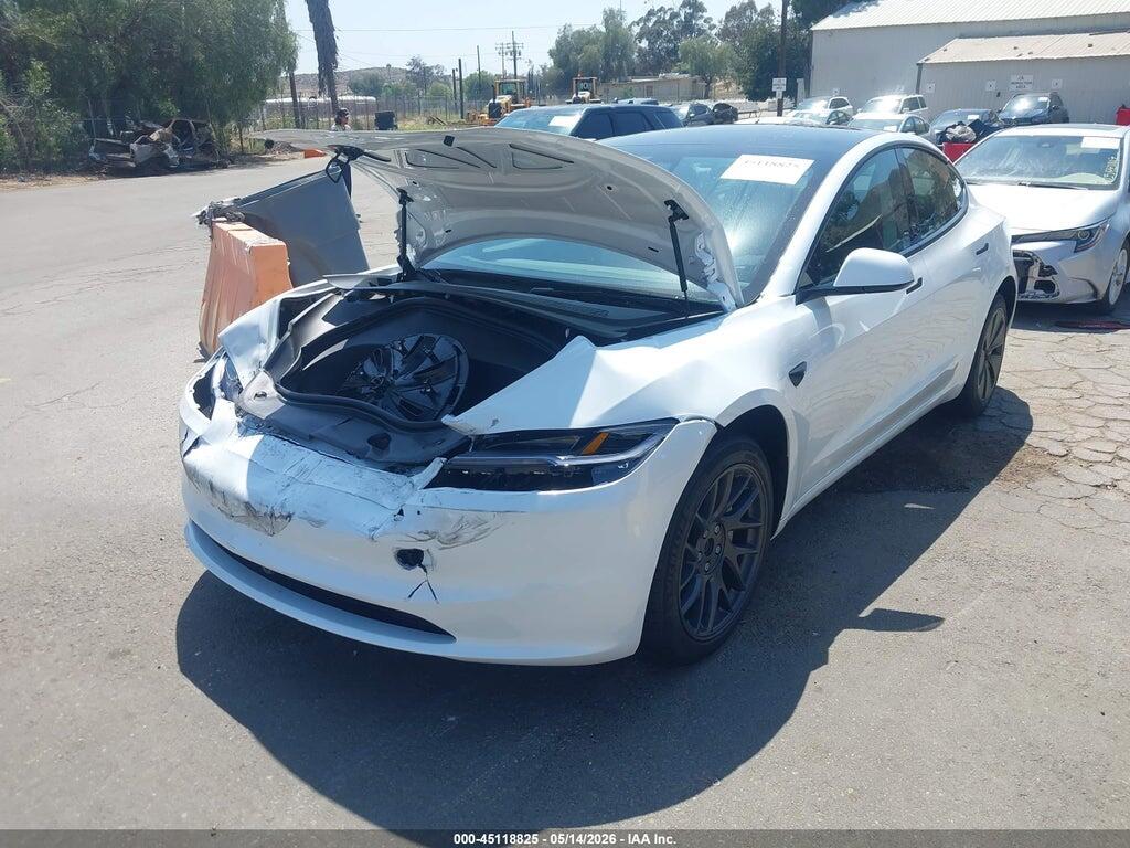 5YJ3E1EA6TF174196 2026 TESLA MODEL 3 photo no. 2