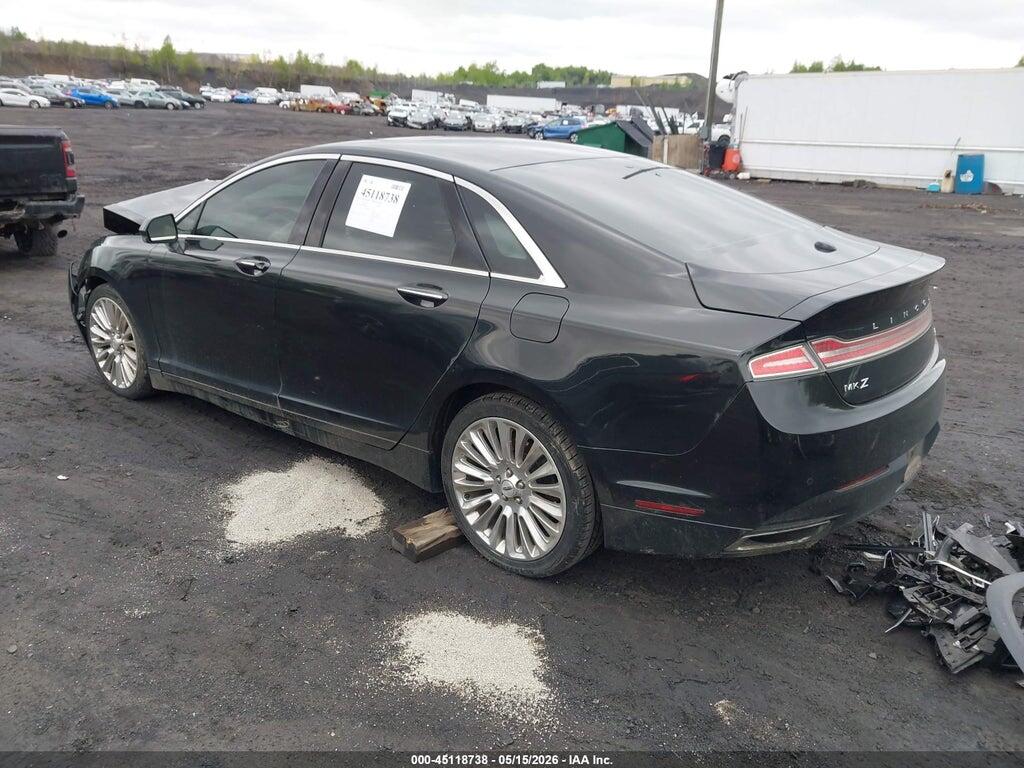 3LN6L2JK2ER825988 2014 LINCOLN MKZ photo no. 3